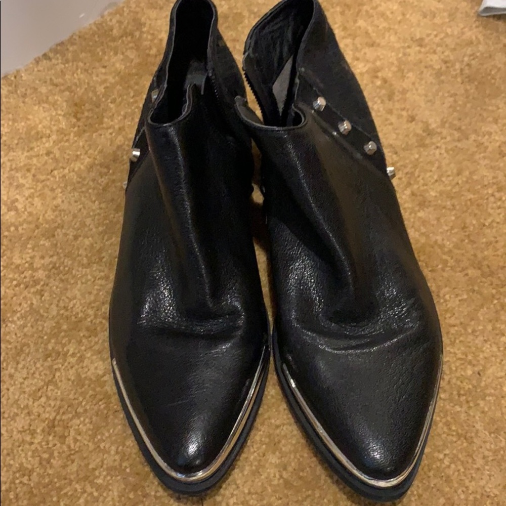 Ferguson Ankle Bootie with Silver Detail